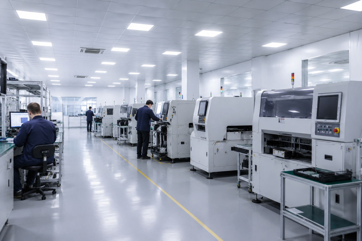 NEXTuino SMT and assembly manufacturing line